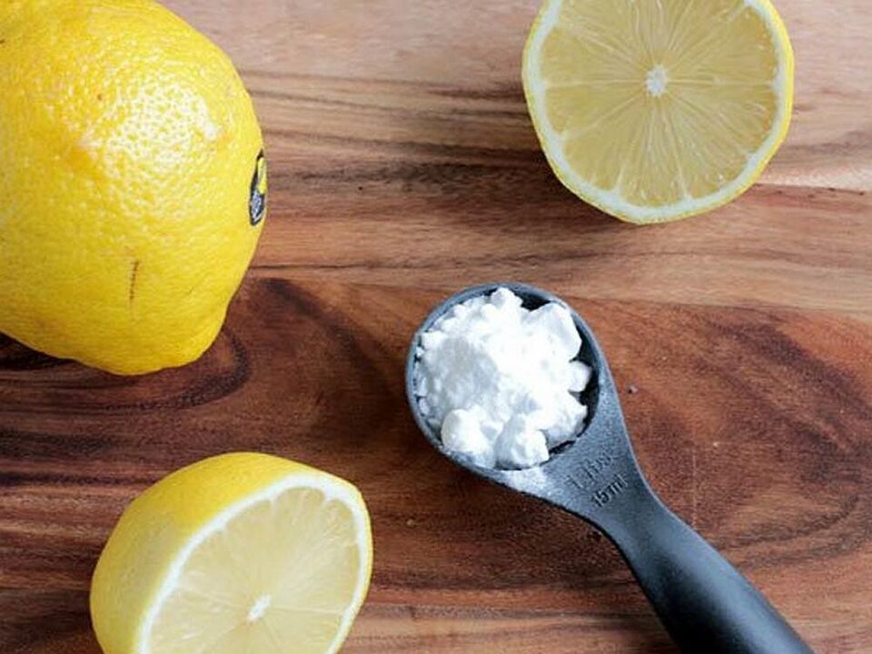 Ayak tırnağı mantarına limon ve soda