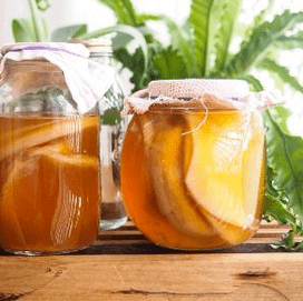 Mantardan çay mantar